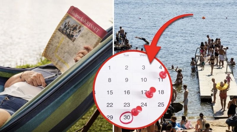 Då ska du söka semester i sommar – enligt meteorologen. Foto: Pär Bäckström/TT & Nicklas Thegerström/TT